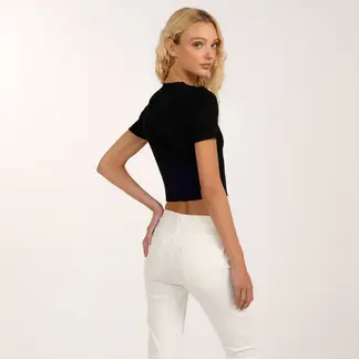 SYBILLA - Camiseta Mujer Manga corta