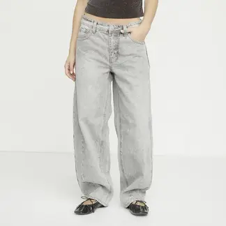 SYBILLA - Jean Baggy Mujer Tiro medio