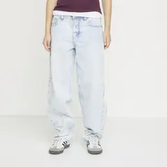 SYBILLA - Jean Baggy Mujer Tiro medio