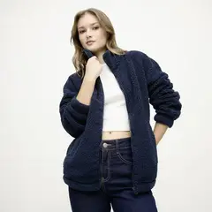 SYBILLA - Saco Polar Mujer Ovejero