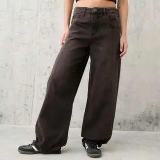 DENIMLAB - Jean Balloon Mujer Tiro medio