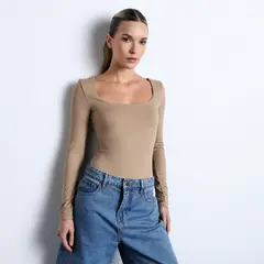 DENIMLAB - Body Mujer Manga Larga