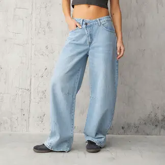 DENIMLAB - Jean Balloon Mujer Tiro medio