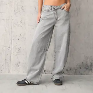 DENIMLAB - Jean Balloon Mujer Tiro medio