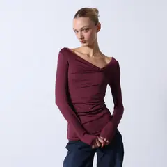 DENIMLAB - Blusa Mujer Manga larga de Poliamida brand588