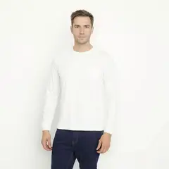 UNIVERSITY CLUB - Camiseta Hombre Manga larga de Algodón