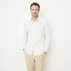 LA MARTINA - Camisa Hombre con Logo Manga Larga de Algodón