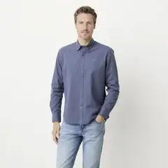 LA MARTINA - Camisa Hombre Manga larga de Algodón