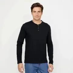 NEWPORT - Camiseta Hombre Manga Larga