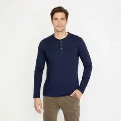 NEWPORT - Camiseta Hombre Manga Larga