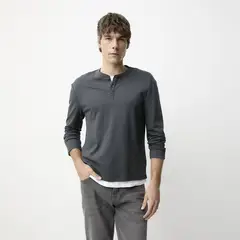 BASEMENT - Camiseta Hombre Manga Larga