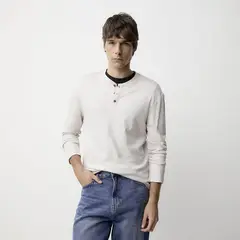 BASEMENT - Camiseta Hombre Manga Larga