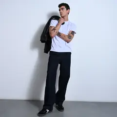 DENIMLAB - Jean 5 Bolsillos Hombre Baggy JDBG RAW CH