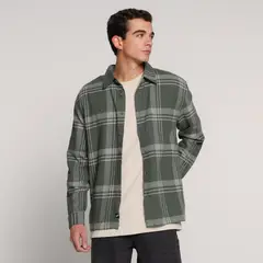 BEARCLIFF - Camisa Hombre Manga larga Regular fit