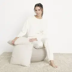 SYBILLA - PIJAMA MOLETON PSVJUV04I2