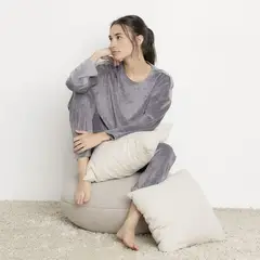 SYBILLA - Pijama completa con pantalón para Mujer Manga larga