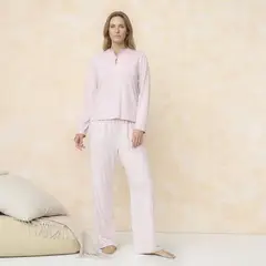 SOUTHLAND - Pijama completa con pantalón Mujer de Algodón