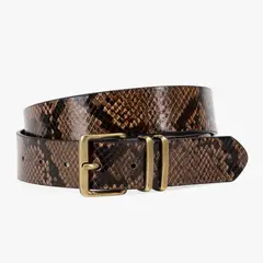 BASEMENT - Cinturón Sintet CIB2050AI2 BLACK CROCO M/L