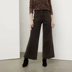 APOLOGY - Jean Wide Leg Mujer De Algodón