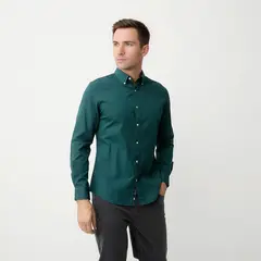 UNIVERSITY CLUB - Camisa Hombre Manga larga de Algodón