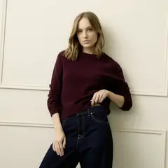BASEMENT - Saco Mujer Lana