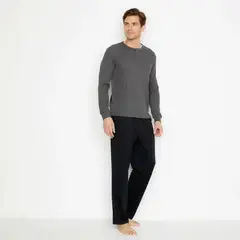 NEWPORT - Pijama Hombre Largo Manga larga de Algodón