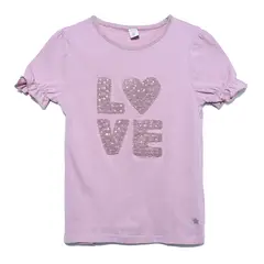YAMP - Camiseta para Niña de Algodón