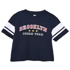 YAMP - Camiseta para Niño con Estampado de Algodón