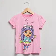 GABBYS DOLLHOUSE - Camiseta para Niña en Algodón Gabby'S Doll House