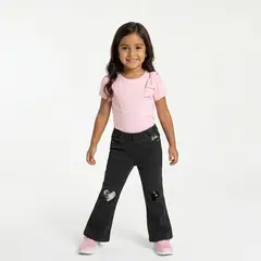 BARBIE - Camiseta para Niña de Algodón