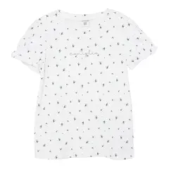 CONIGLIO - Camiseta para Niña Manga larga de Algodón