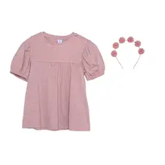 YAMP - Camiseta para Niña de Algodón