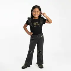 BARBIE - Camiseta para Niña de Algodón