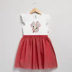 MINNIE - Vestido para Niña con Estampado de Algodón