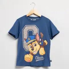 PAW PATROL - Camiseta para Niño con Estampado de Algodón