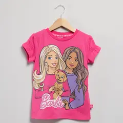 BARBIE - Camiseta para Niña en Algodón