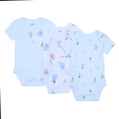 YAMP - Bodie para Bebé niño Pack de 3 de Algodón