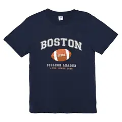 YAMP - Camiseta para Niño con Estampado de Algodón