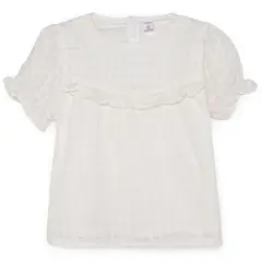 YAMP - Blusa Niña Manga corta de Algodón