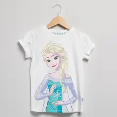 FROZEN - Camiseta para Niña en Algodón