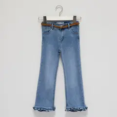 CONIGLIO - Jean para Niña de Algodón