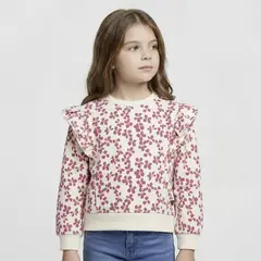 YAMP - Saco para Niña con Estampado de Algodón