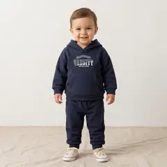 BARBIE - Conjunto Hoodie + Jogger para Bebé niño en Algodón Yamp