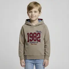 CONIGLIO - Saco Con capucha para Niño con Estampado de Algodón