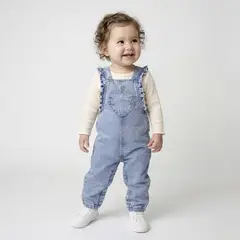 YAMP - Jardinera para Bebé niña de Algodón