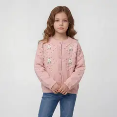 CONIGLIO - Saco para Niña con Flores