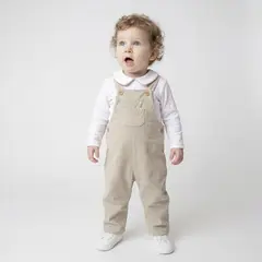CONIGLIO - Conjunto Overol + Body manga larga para Bebé niño en Poliéster