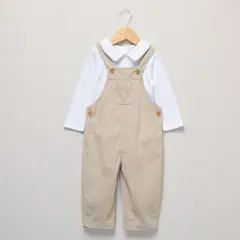 CONIGLIO - Conjunto Overol + Body manga larga para Bebé niño en Poliéster