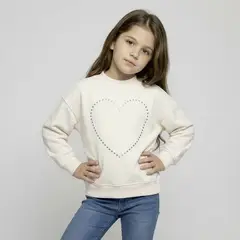 YAMP - Saco para Niña con Taches de Algodón