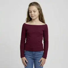 ELV - Camiseta manga larga para Niña de Algodón